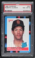 Rated Rookie - Roberto Alomar (Last Line Begins with Yankees) [PSA 8 …