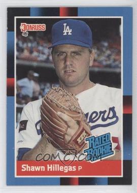 1988 Donruss - [Base] #35.1 - Rated Rookie - Shawn Hillegas (Last Line Begins with Beach)
