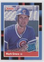 Rated Rookie - Mark Grace (Last Line Begins with Led)