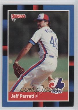 1988 Donruss - [Base] #406.2 - Jeff Parrett (Last Line Begins with Out)