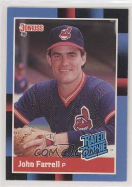 1988 Donruss - [Base] #42.1 - Rated Rookie - John Farrell (5 Lines of Text)