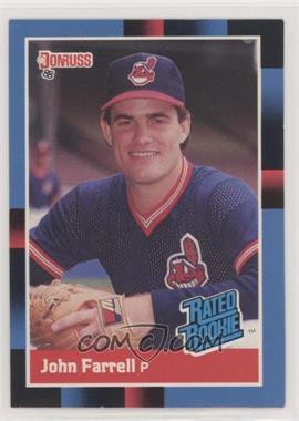 1988 Donruss - [Base] #42.1 - Rated Rookie - John Farrell (5 Lines of Text)