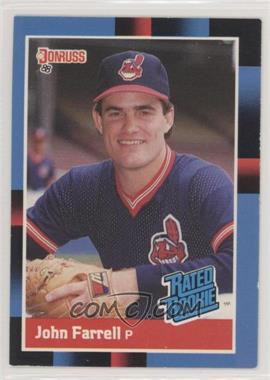 1988 Donruss - [Base] #42.1 - Rated Rookie - John Farrell (5 Lines of Text)