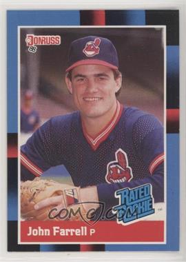 1988 Donruss - [Base] #42.1 - Rated Rookie - John Farrell (5 Lines of Text)