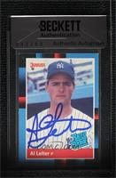 Rated Rookie - Al Leiter (Last Line Begins with Older) [BAS Authentic]