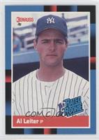 Rated Rookie - Al Leiter (Last Line Begins with Organization Factory Set Revers…