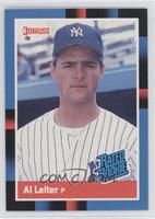 Rated Rookie - Al Leiter (Last Line Begins with Organization Factory Set Revers…