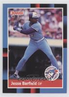 Jesse Barfield (Last Line Begins with in '85) [EX to NM]