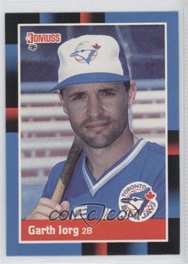 1988 Donruss - [Base] #444.1 - Garth Iorg (Last Line Begins With Had)