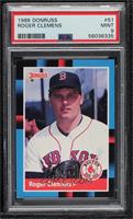 Roger Clemens (Last Line Begins With In) [PSA 9 MINT]