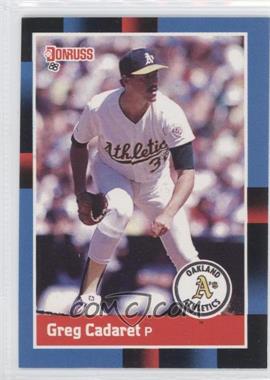 1988 Donruss - [Base] #528 - Greg Cadaret