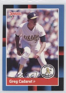 1988 Donruss - [Base] #528 - Greg Cadaret