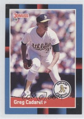 1988 Donruss - [Base] #528 - Greg Cadaret