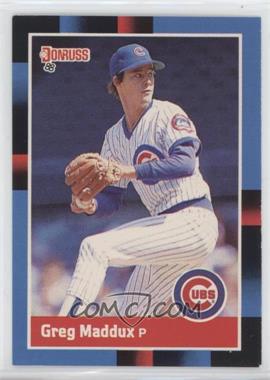 1988 Donruss - [Base] #539.1 - Greg Maddux (Last Line begins with 2.63) [EX to NM]