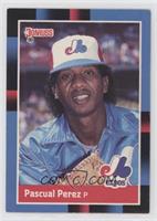 Pascual Perez (Last Line Begins with With) [EX to NM]