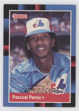1988 Donruss - [Base] #591.1 - Pascual Perez (Last Line Begins with With) [EX to NM]
