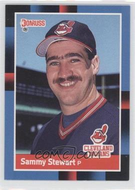 1988 Donruss - [Base] #596.1 - Sammy Stewart (Last Line Begins with Orioles)