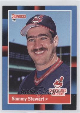 1988 Donruss - [Base] #596.1 - Sammy Stewart (Last Line Begins with Orioles)