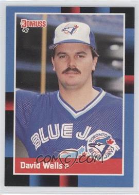 1988 Donruss - [Base] #640.1 - David Wells (6 Lines of Text on Back)