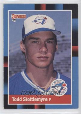 1988 Donruss - [Base] #658.1 - Todd Stottlemyre (Last Line Begins with Baseball) [Good to VG‑EX]