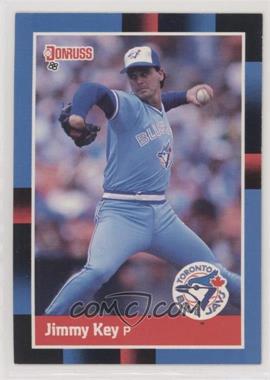 1988 Donruss - [Base] #72.1 - Jimmy Key (Last Line Begins with Batters)