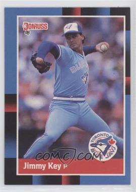 1988 Donruss - [Base] #72.1 - Jimmy Key (Last Line Begins with Batters)