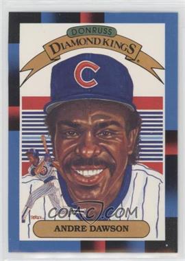 1988 Donruss - [Base] #9.1 - Diamond Kings - Andre Dawson (Upper Right Corner is Blue)