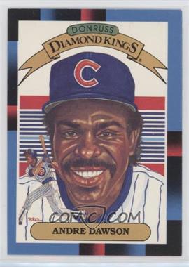 1988 Donruss - [Base] #9.1 - Diamond Kings - Andre Dawson (Upper Right Corner is Blue)