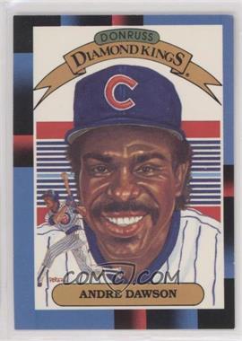 1988 Donruss - [Base] #9.1 - Diamond Kings - Andre Dawson (Upper Right Corner is Blue)