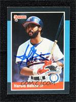 Harold Baines [JSA Certified COA Sticker]