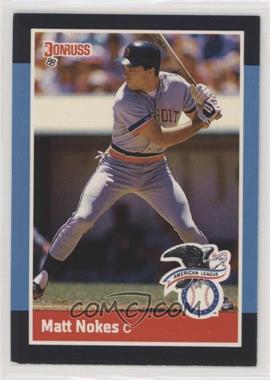 1988 Donruss All-Stars - [Base] #16 - Matt Nokes