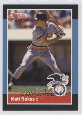 1988 Donruss All-Stars - [Base] #16 - Matt Nokes