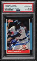 Andre Dawson [PSA Authentic PSA/DNA Cert]