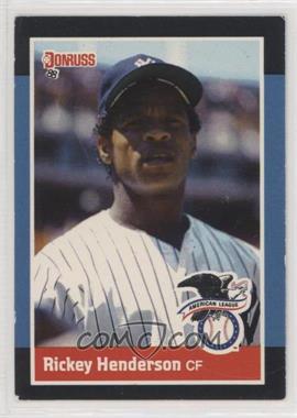 1988 Donruss All-Stars - [Base] #4 - Rickey Henderson [EX to NM]