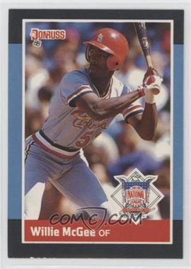 1988 Donruss All-Stars - [Base] #44 - Willie McGee