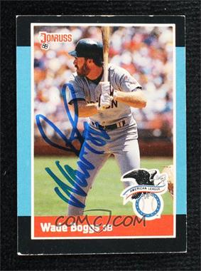 1988 Donruss All-Stars - [Base] #7 - Wade Boggs [JSA Certified COA Sticker]