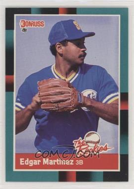 1988 Donruss The Rookies - [Base] #36 - Edgar Martinez (Photo is Edwin Nunez)