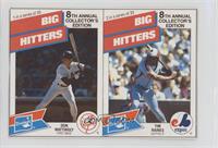 Don Mattingly, Tim Raines [EX to NM]