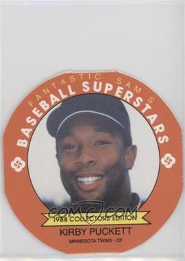 1988 Fantastic Sam's Baseball Superstars Disc - [Base] #1 - Kirby Puckett - Courtesy of COMC.com