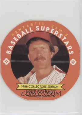 1988 Fantastic Sam's Baseball Superstars Disc - [Base] #19 - Mike Schmidt