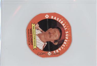 1988 Fantastic Sam's Baseball Superstars Disc - [Base] #19 - Mike Schmidt