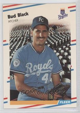 1988 Fleer - [Base] - Glossy #252 - Bud Black