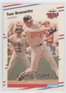 1988 Fleer - [Base] - Glossy #5 - Tom Brunansky