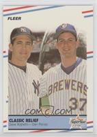 Dave Righetti, Dan Plesac