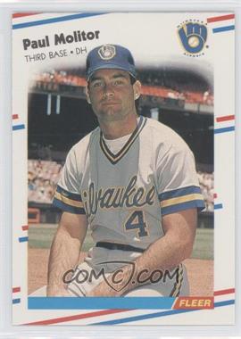 1988 Fleer - [Base] #169 - Paul Molitor