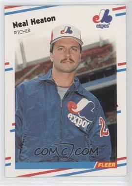 1988 Fleer - [Base] #185 - Neal Heaton