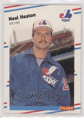 1988 Fleer - [Base] #185 - Neal Heaton