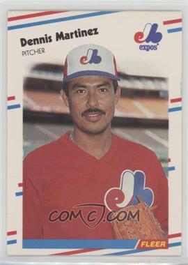 1988 Fleer - [Base] #188 - Dennis Martinez