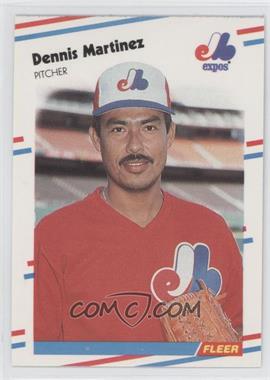 1988 Fleer - [Base] #188 - Dennis Martinez