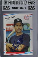 Henry Cotto [CAS Certified Sealed]